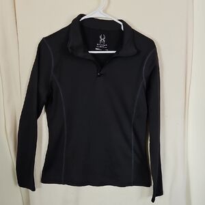 Spyder Boys Black Long Sleeve Top